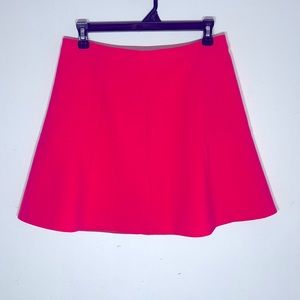 J Crew Neon Pink Summer A Line Skirt Size 4